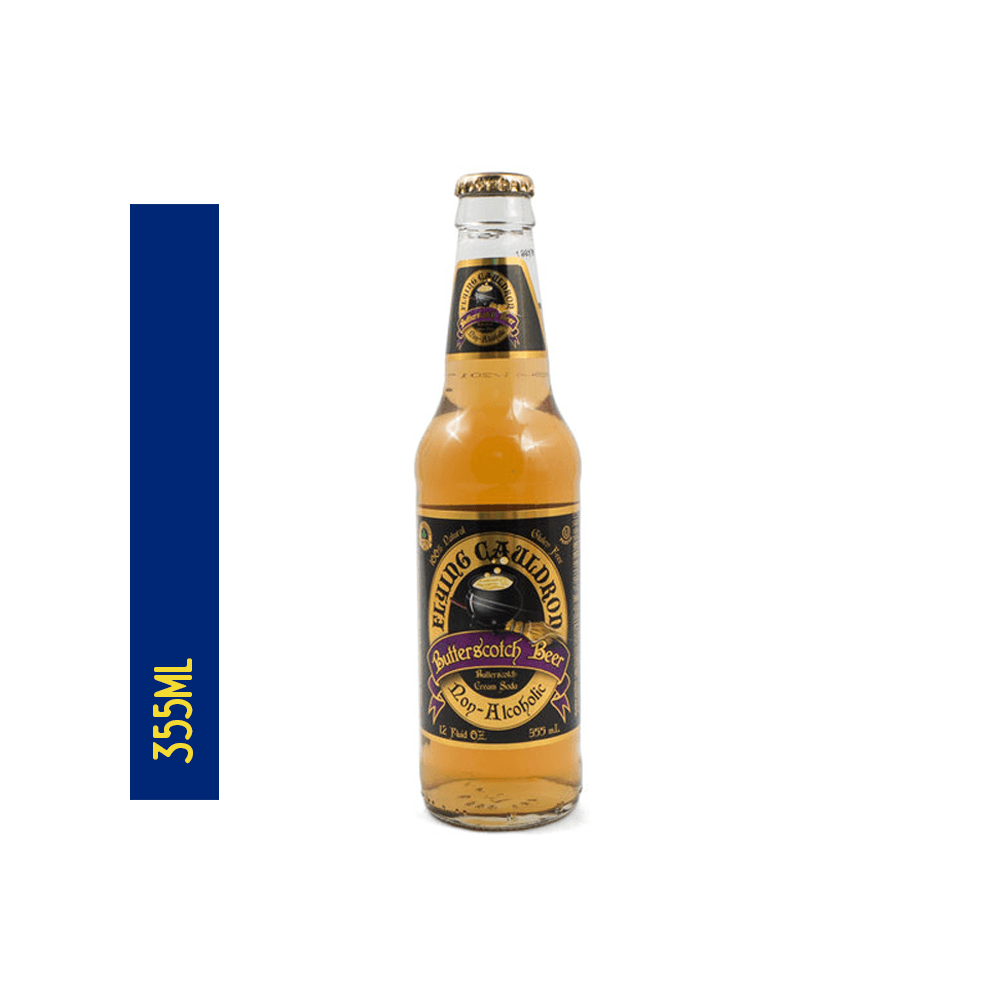 CERVEJA AMANTEIGADA BUTTERSCOTCH BEER HARRY POTTER 355ML