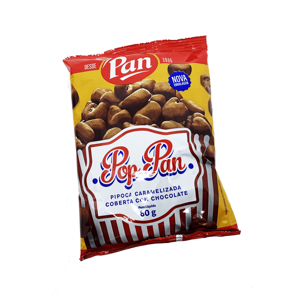 PIPOCA CARAMELIZADA POP PAN 80G MANO´S DOCES manosdoces